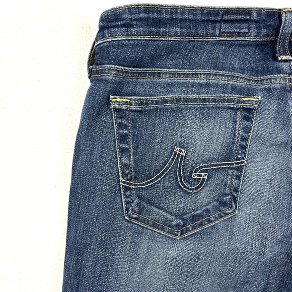 Adriano Goldschmied The Stilt Cigarette Leg Faded Cropped Ankle Jeans (32R) - Picture 9 of 15